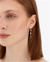 Earrings Nanis Woman Sway in Yellow Gold Diamante 0.05 Ct OS15-615 - OS15-615